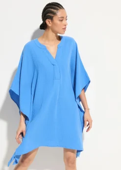 Outlet Túnica de playa de muselina vaporosa Mujer Ropa De Playa|Vestidos