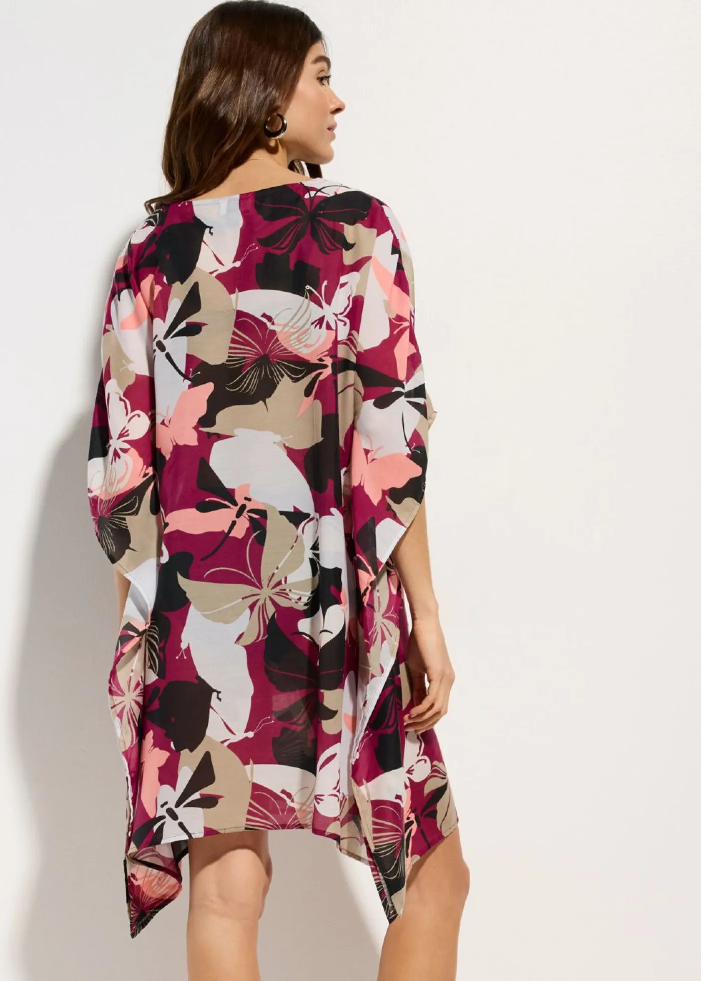Online Túnica de playa oversize Mujer Ropa De Playa|Vestidos
