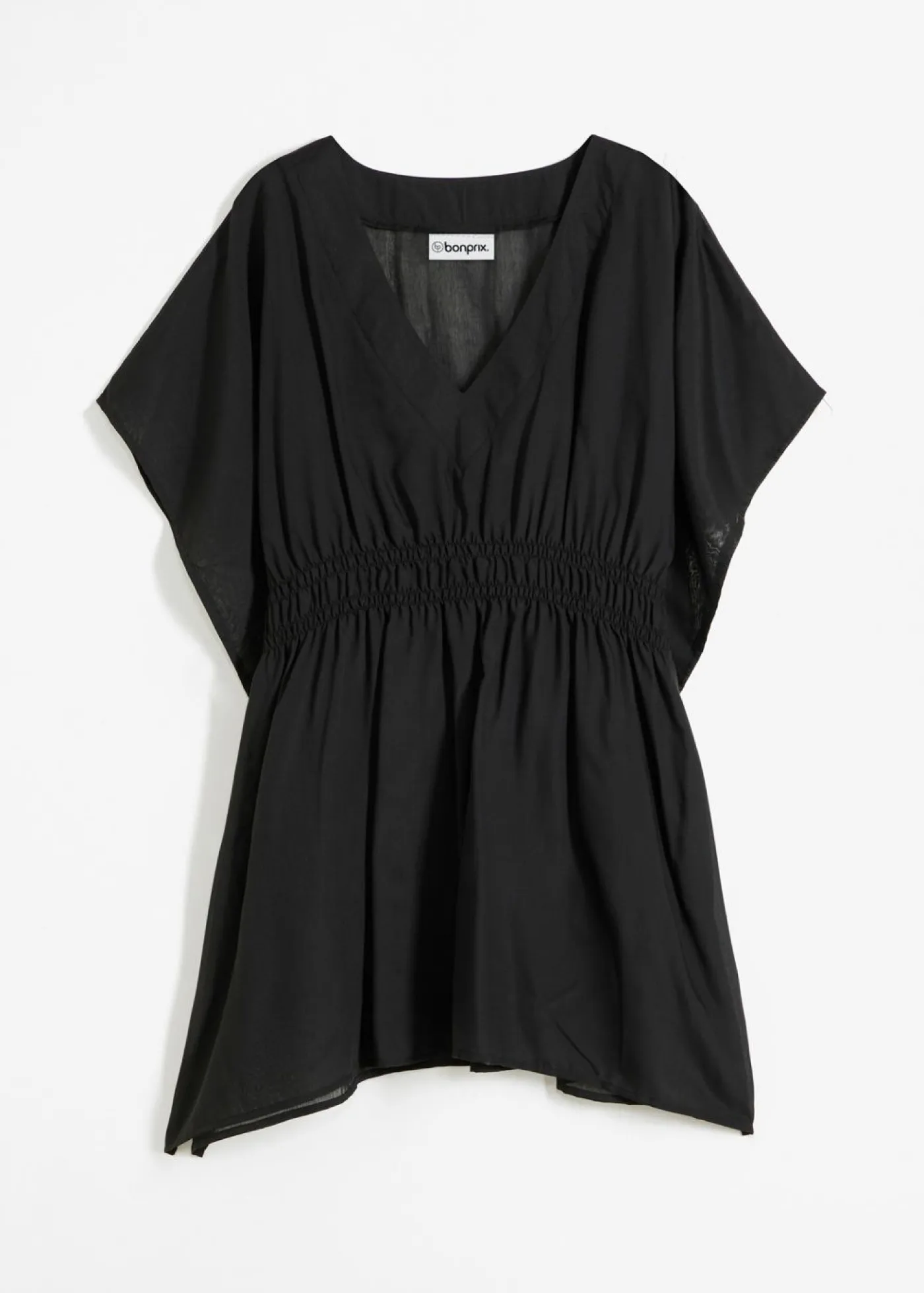 Outlet Túnica de playa transparente con escote en V Mujer Ropa De Playa|Camisas Y Blusas