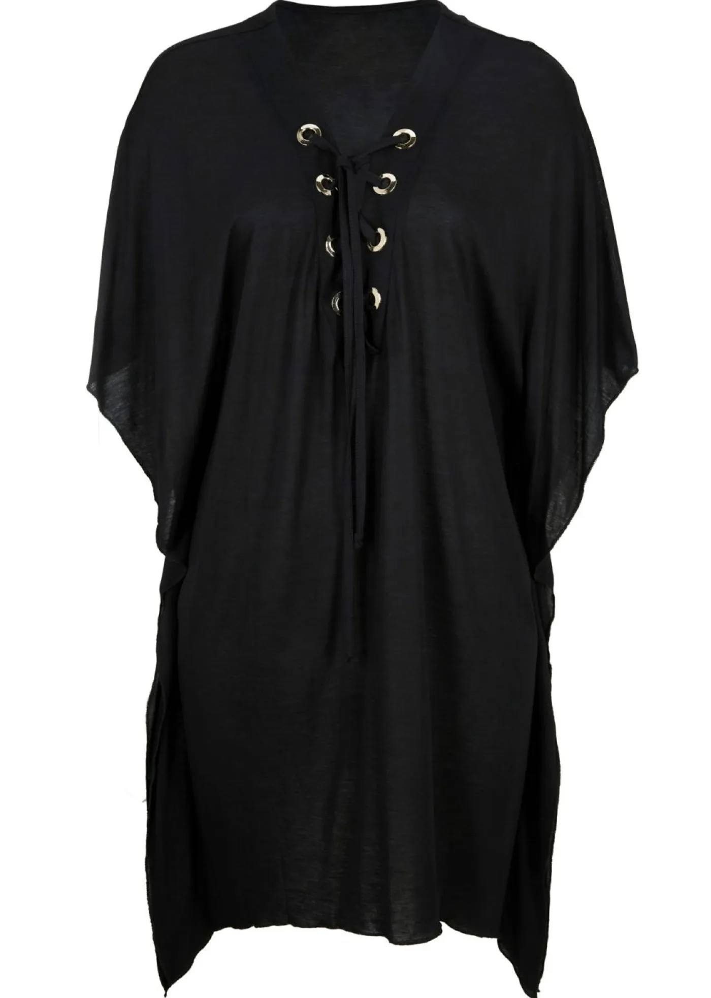 Clearance Túnica de playa transparente de viscosa Mujer Ropa De Playa|Vestidos