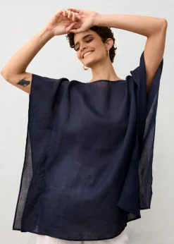 Online Túnica de ramio Mujer Premium|Camisas Y Blusas
