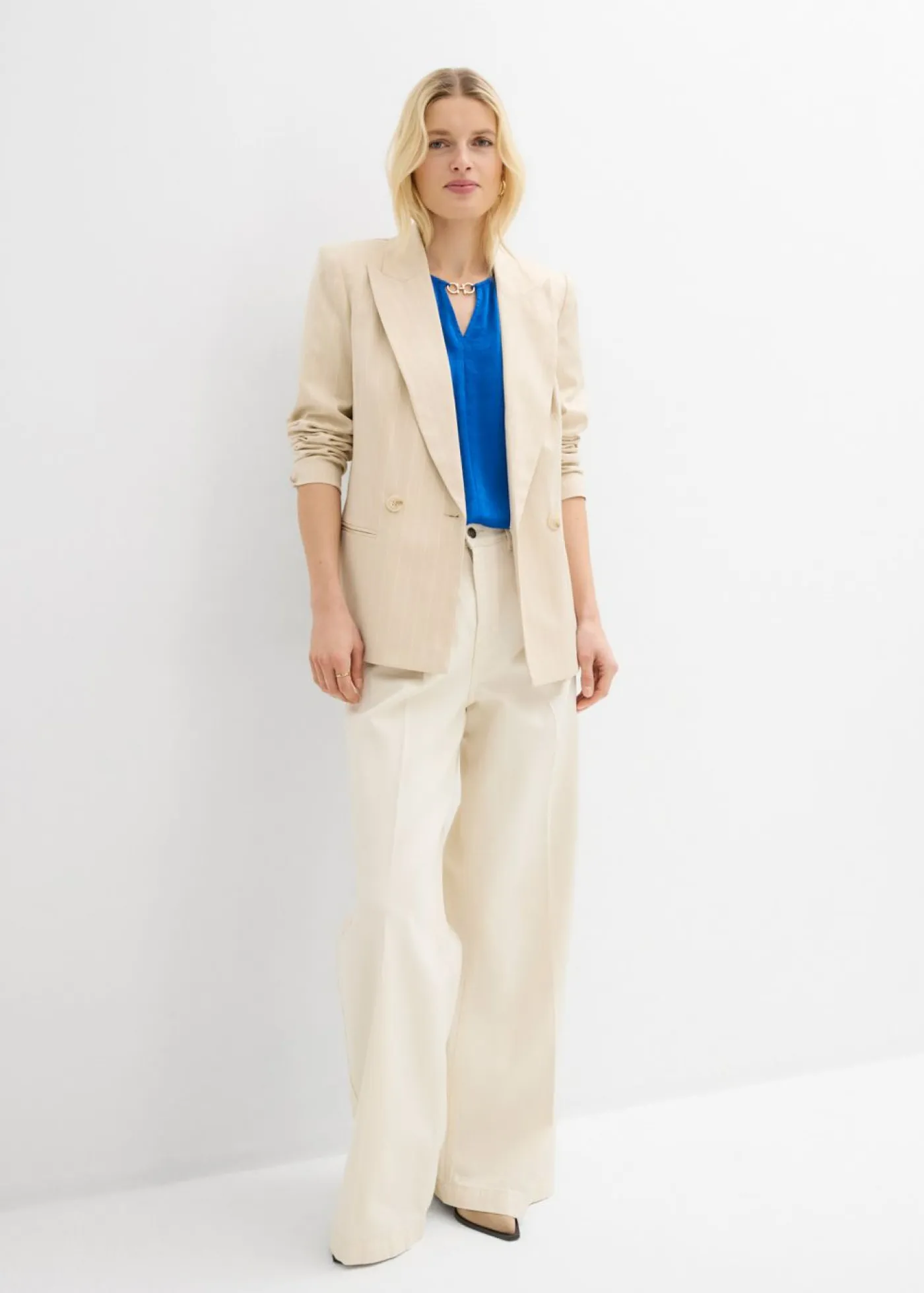 New Túnica de satén fino Mujer Camisas Y Blusas|Novedades
