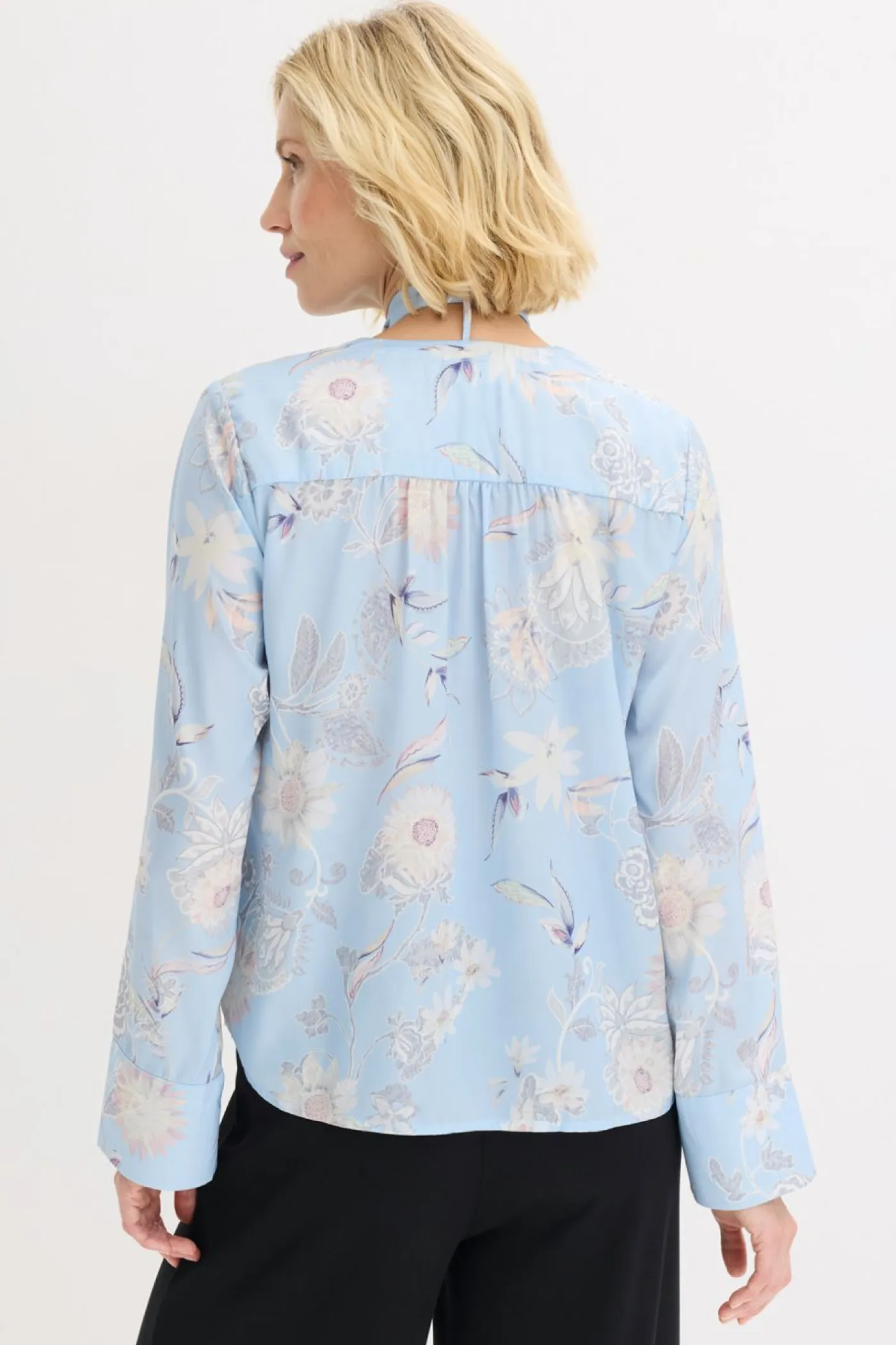 Online Túnica de satén fino Mujer Camisas Y Blusas