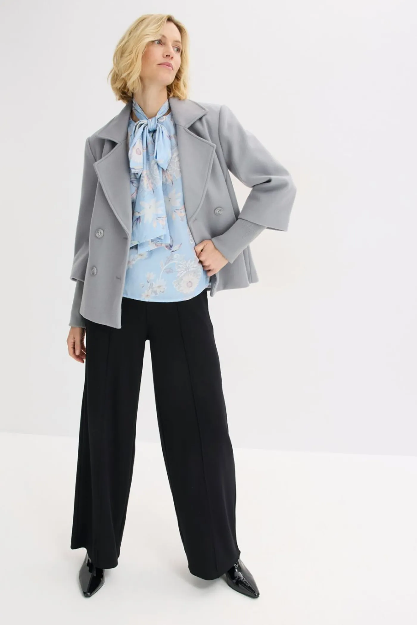 Online Túnica de satén fino Mujer Camisas Y Blusas