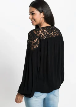 New Túnica de viscosa fluida Mujer Camisas Y Blusas