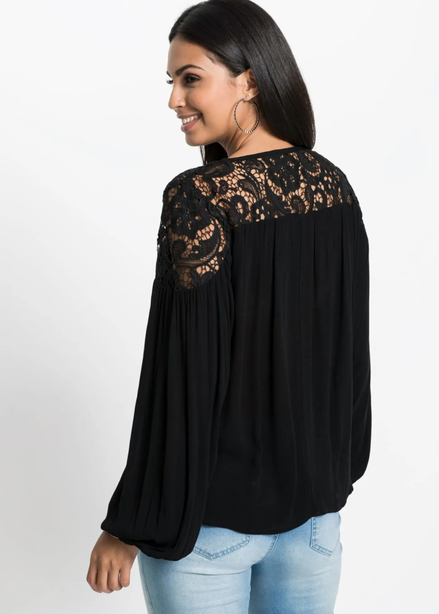 New Túnica de viscosa fluida Mujer Camisas Y Blusas