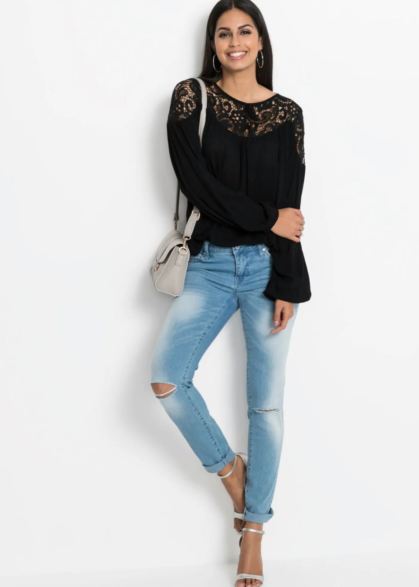 New Túnica de viscosa fluida Mujer Camisas Y Blusas
