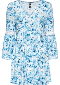 New Túnica de viscosa fluida Mujer Camisas Y Blusas