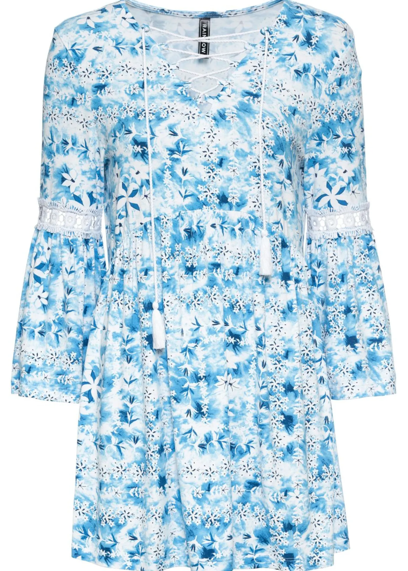 New Túnica de viscosa fluida Mujer Camisas Y Blusas