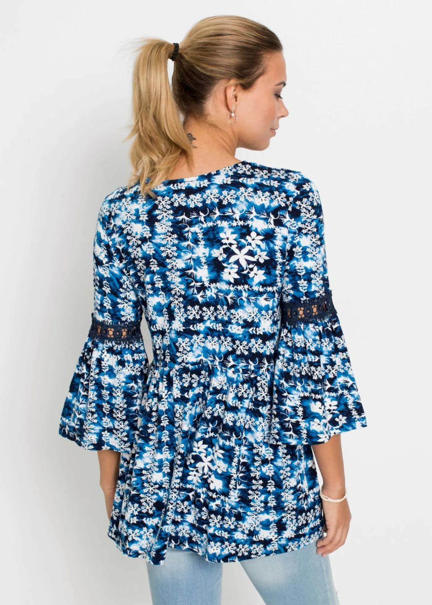 New Túnica de viscosa fluida Mujer Camisas Y Blusas