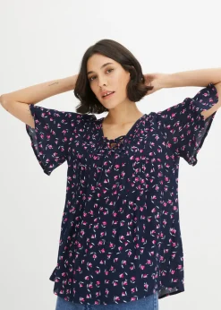 Hot Túnica de viscosa sostenible Mujer Camisas Y Blusas