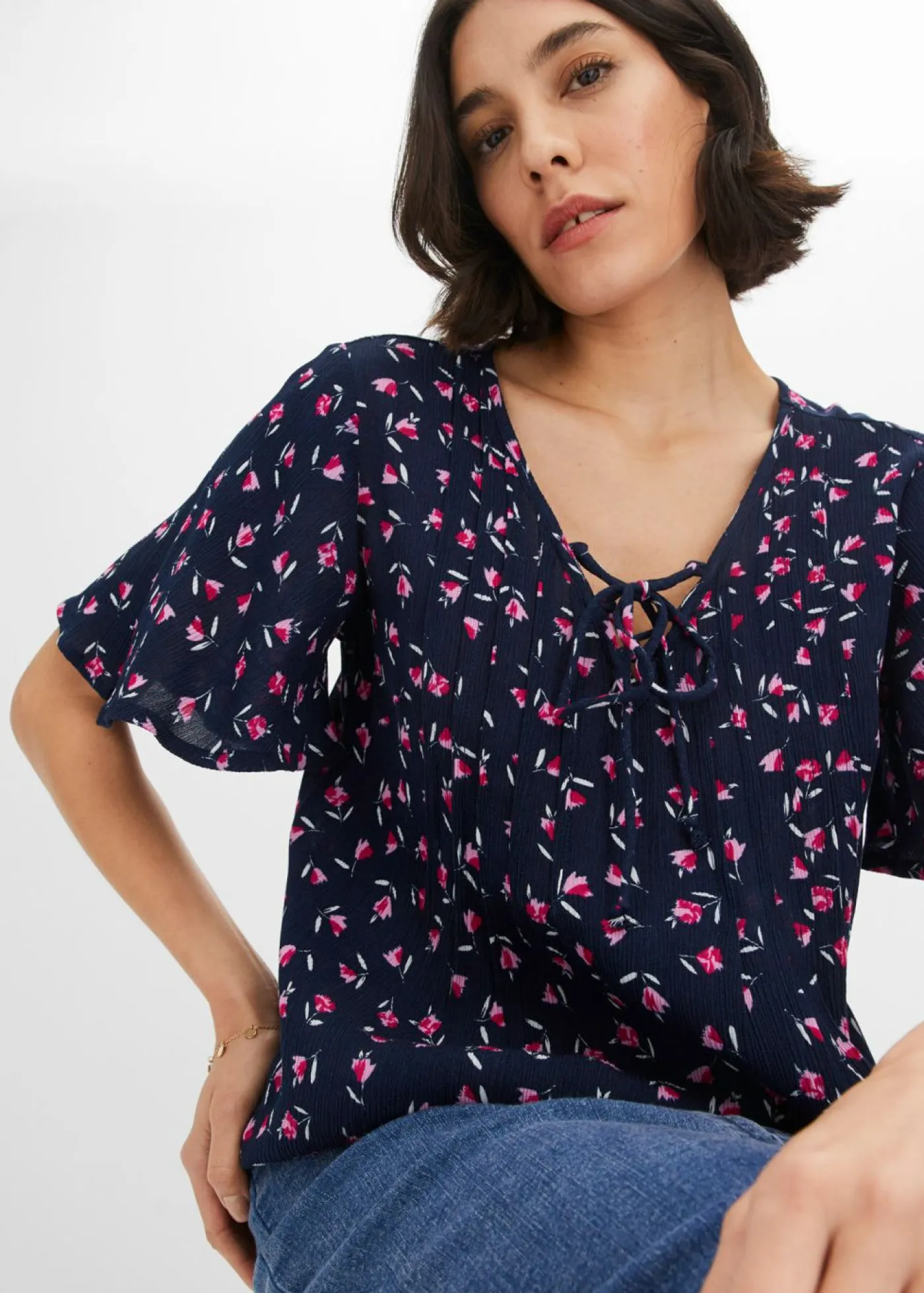Hot Túnica de viscosa sostenible Mujer Camisas Y Blusas