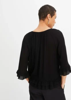 Best Túnica de viscosa suave Mujer Camisas Y Blusas