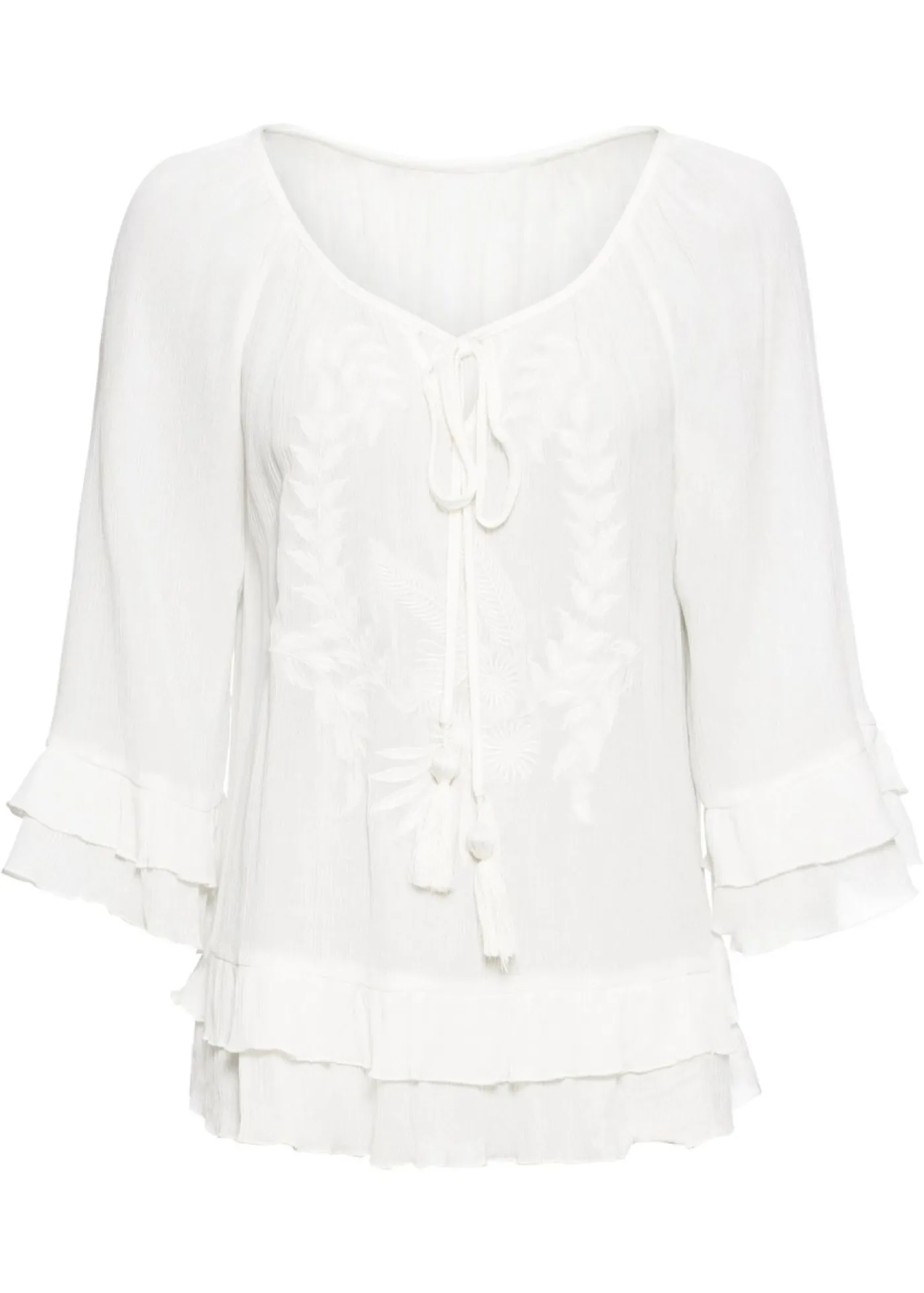 Best Túnica de viscosa suave Mujer Camisas Y Blusas