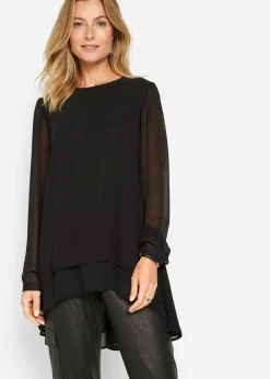 Clearance Túnica larga asimétrica Mujer Camisas Y Blusas