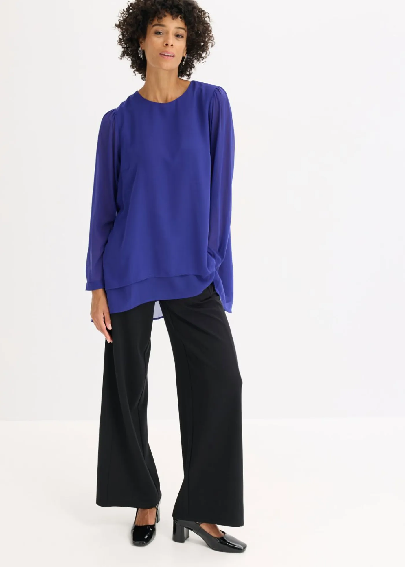 Hot Túnica larga asimétrica Mujer Camisas Y Blusas