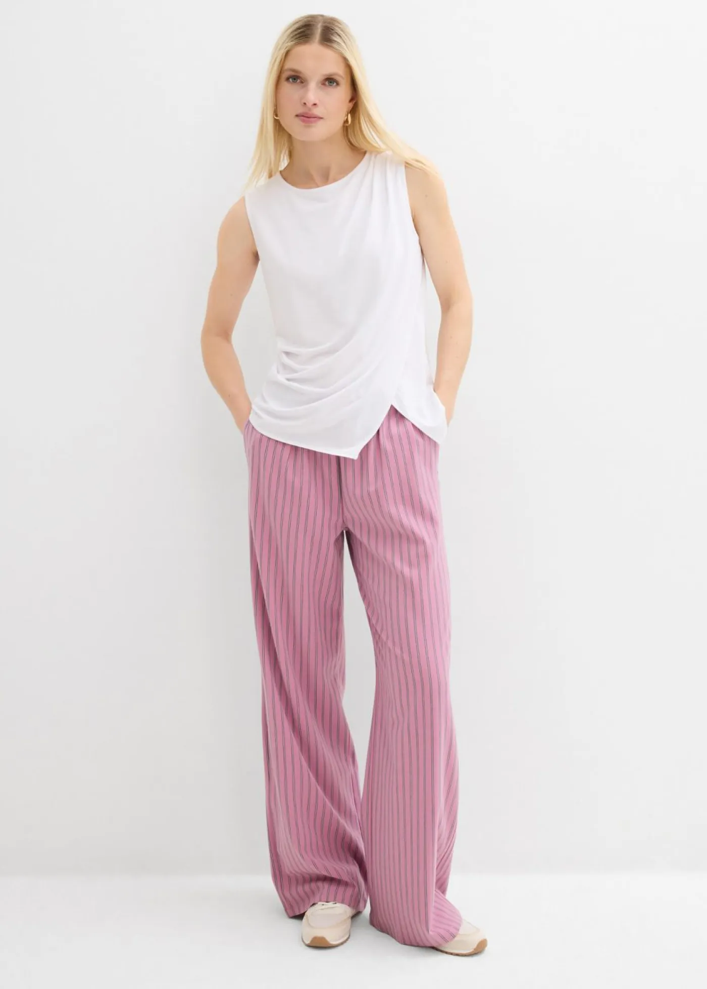 Clearance Top asimétrico Mujer Camisetas|Novedades
