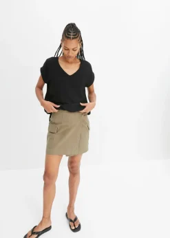 Sale Top asimétrico Mujer Camisetas