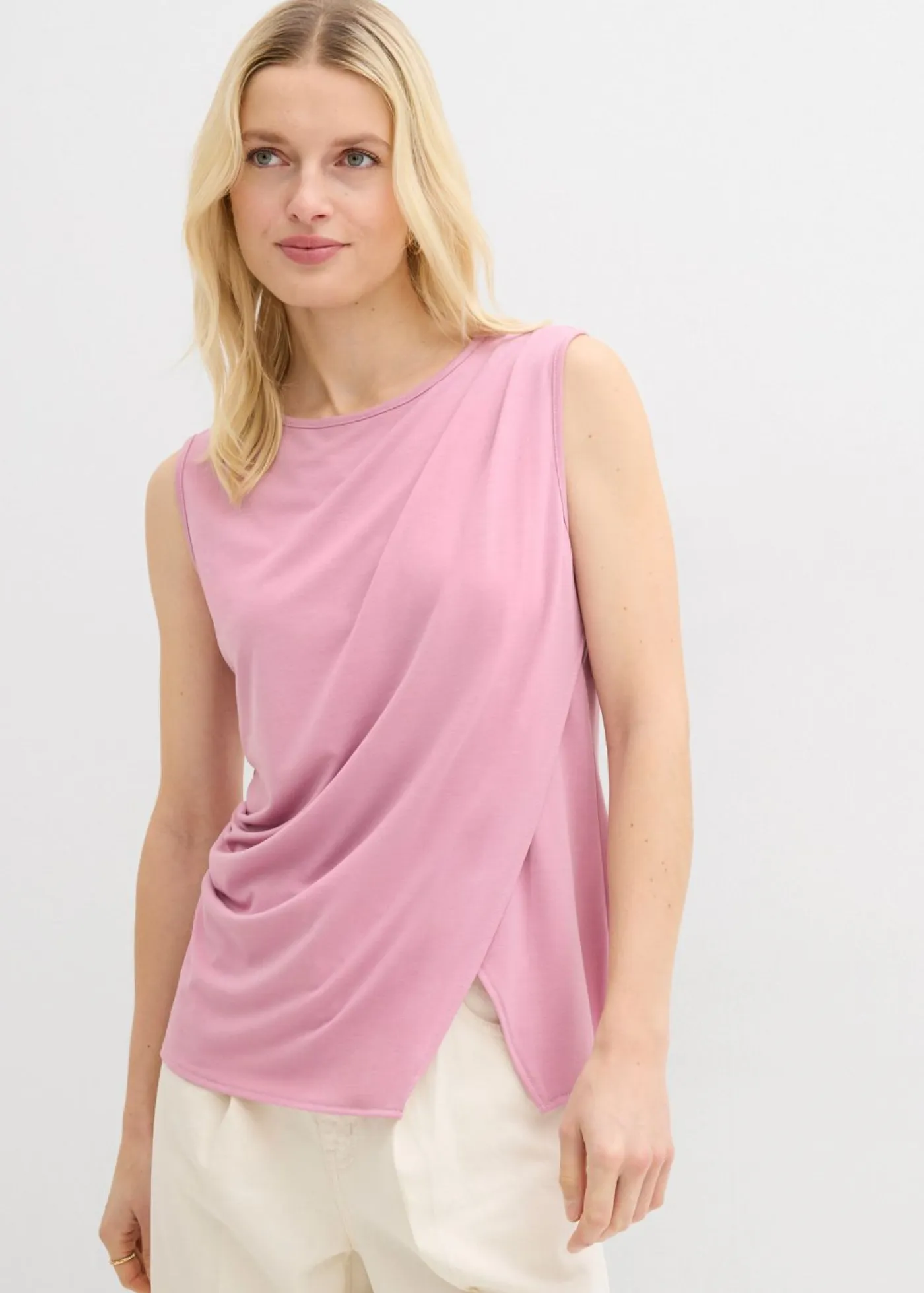 Discount Top asimétrico Mujer Camisetas|Novedades