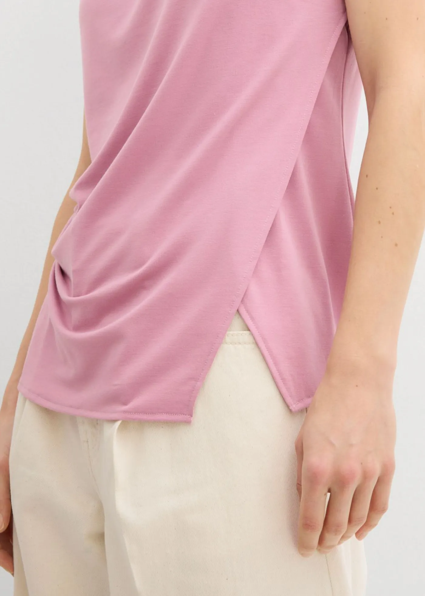 Discount Top asimétrico Mujer Camisetas|Novedades