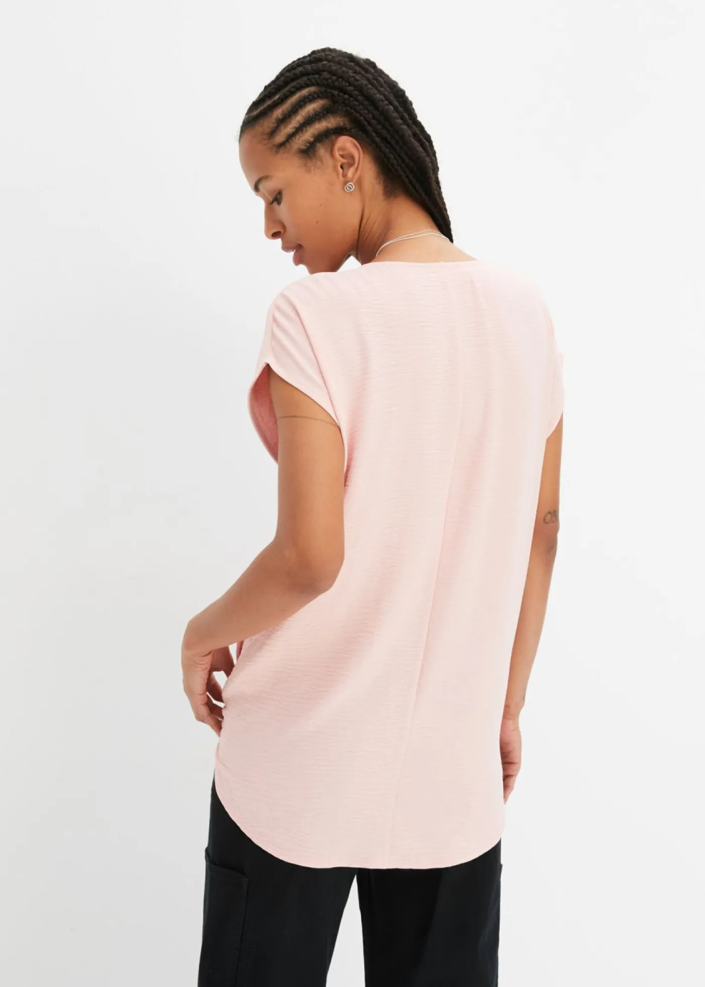 Hot Top asimétrico Mujer Camisetas