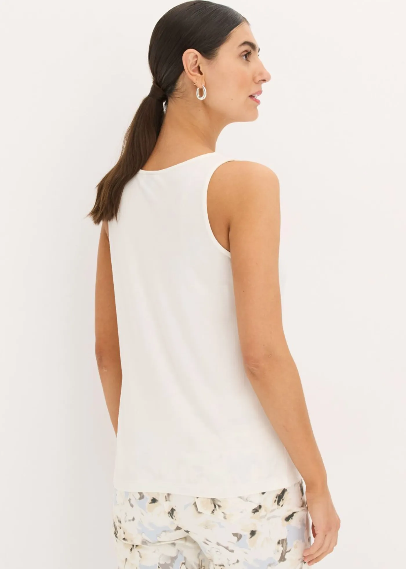 New Top con botones Mujer Camisetas