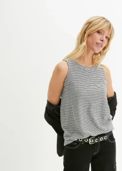 Sale Top con botones en la espalda Mujer Camisetas