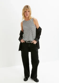 Sale Top con botones en la espalda Mujer Camisetas