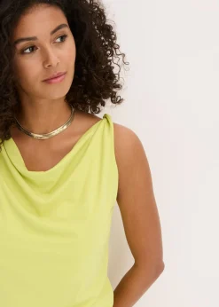 Sale Top con detalle anudado Mujer Camisetas