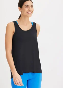 Outlet Top con espalda deportiva y material de secado rápido Mujer Ropa Deportiva|Camisetas