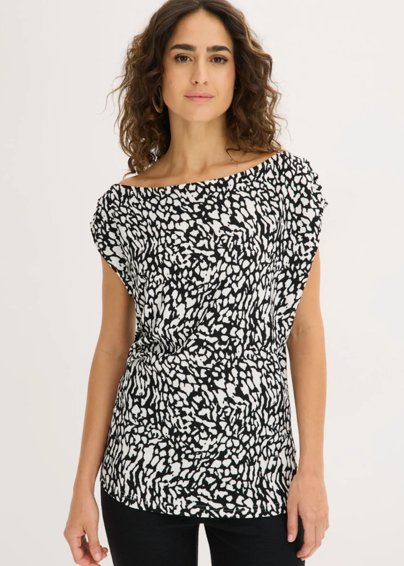 Top con fruncidos Mujer Camisetas