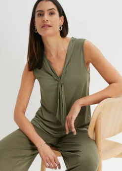 Hot Top con lazo Mujer Camisetas