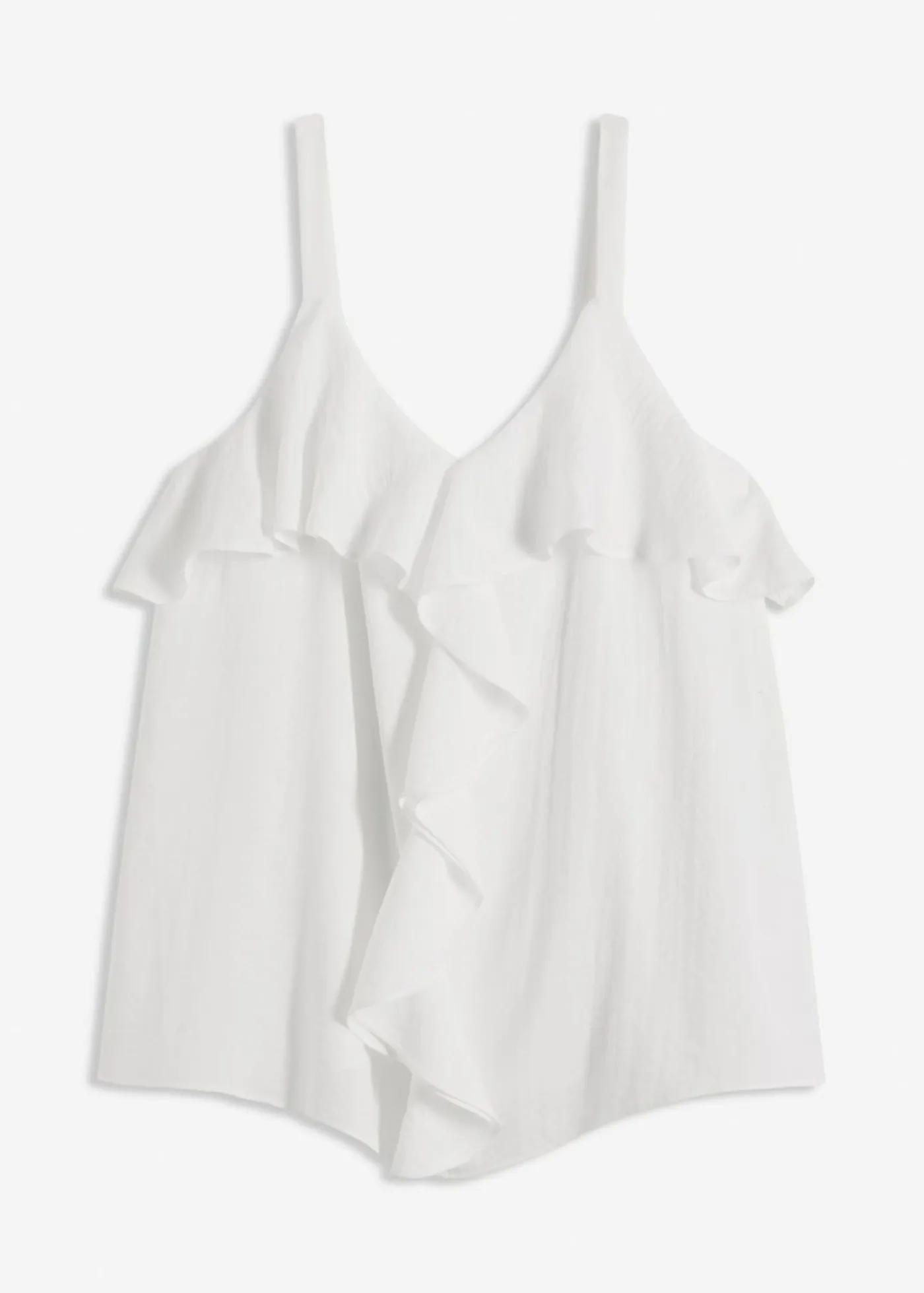 Outlet Top con tirantes finos y satén brillante Mujer Camisas Y Blusas|Camisetas