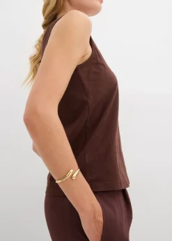 Clearance Top de algodón orgánico puro (2 unidades) Mujer Camisetas Interiores|Básicos