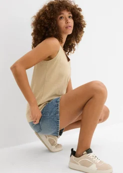 Sale Top de algodón orgánico puro (2 unidades) Mujer Camisetas Interiores|Básicos