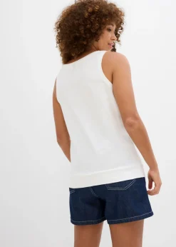 Online Top de algodón orgánico puro (2 unidades) Mujer Camisetas Interiores|Básicos