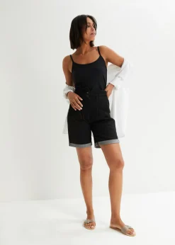 Online Top de algodón orgánico puro con tirantes finos (2 unidades) Mujer Camisetas Interiores|Básicos