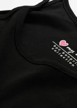 Clearance Top de algodón puro con tirantes finos (3 unidades) Mujer Camisetas Interiores|Básicos