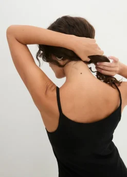 Clearance Top de algodón puro con tirantes finos (3 unidades) Mujer Camisetas Interiores|Básicos