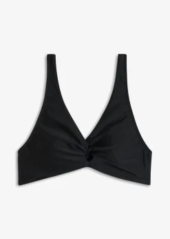 Sale Top de bikini tipo bustier con detalle anudado Mujer Conjuntos De Traje De Baño|Bikinis