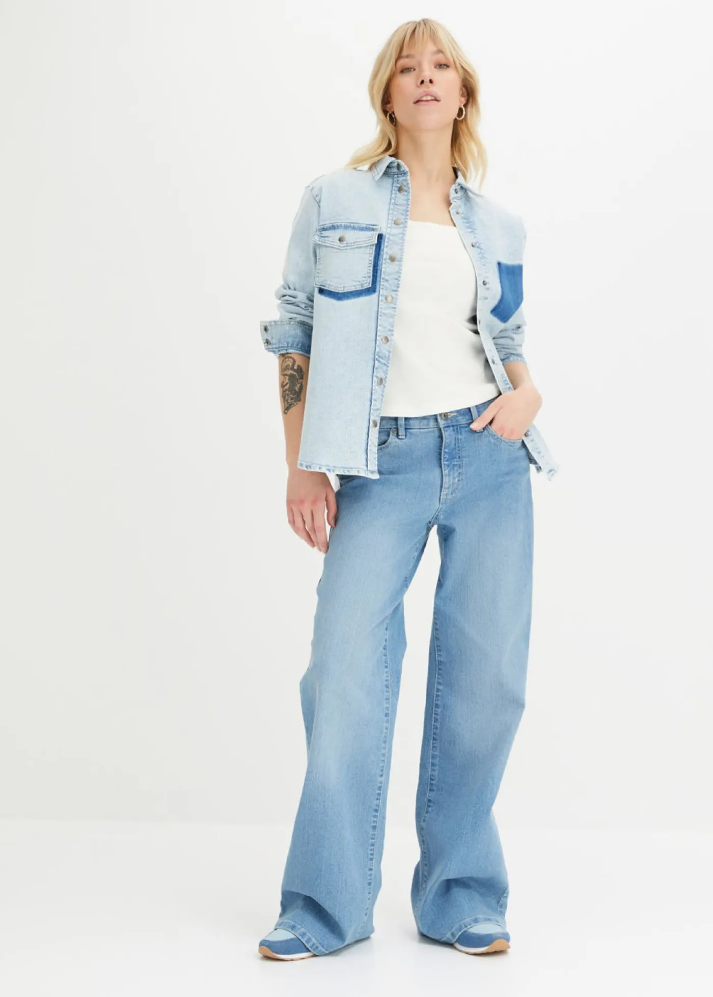 Outlet Top de canalé de algodón orgánico (2 unidades) Mujer Camisetas Interiores|Básicos