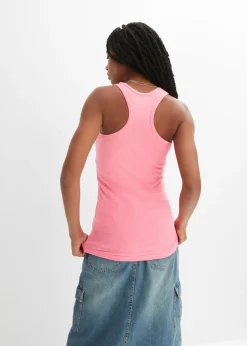 Discount Top de canalé de algodón orgánico (2 unidades) Mujer Camisetas Interiores|Básicos