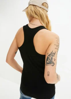 Sale Top de canalé de algodón orgánico (2 unidades) Mujer Camisetas Interiores|Básicos