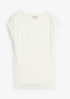 Online Top de canalé de mezcla suave de modal Mujer Esenciales|Camisetas