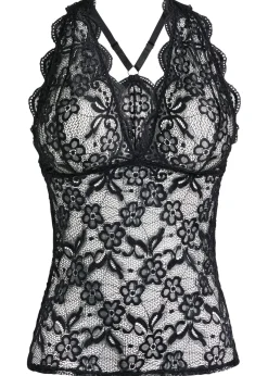 Outlet Top de encaje delicado Mujer Corsés|Lencería