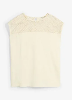 Outlet Top de lino puro Mujer Premium|Camisetas