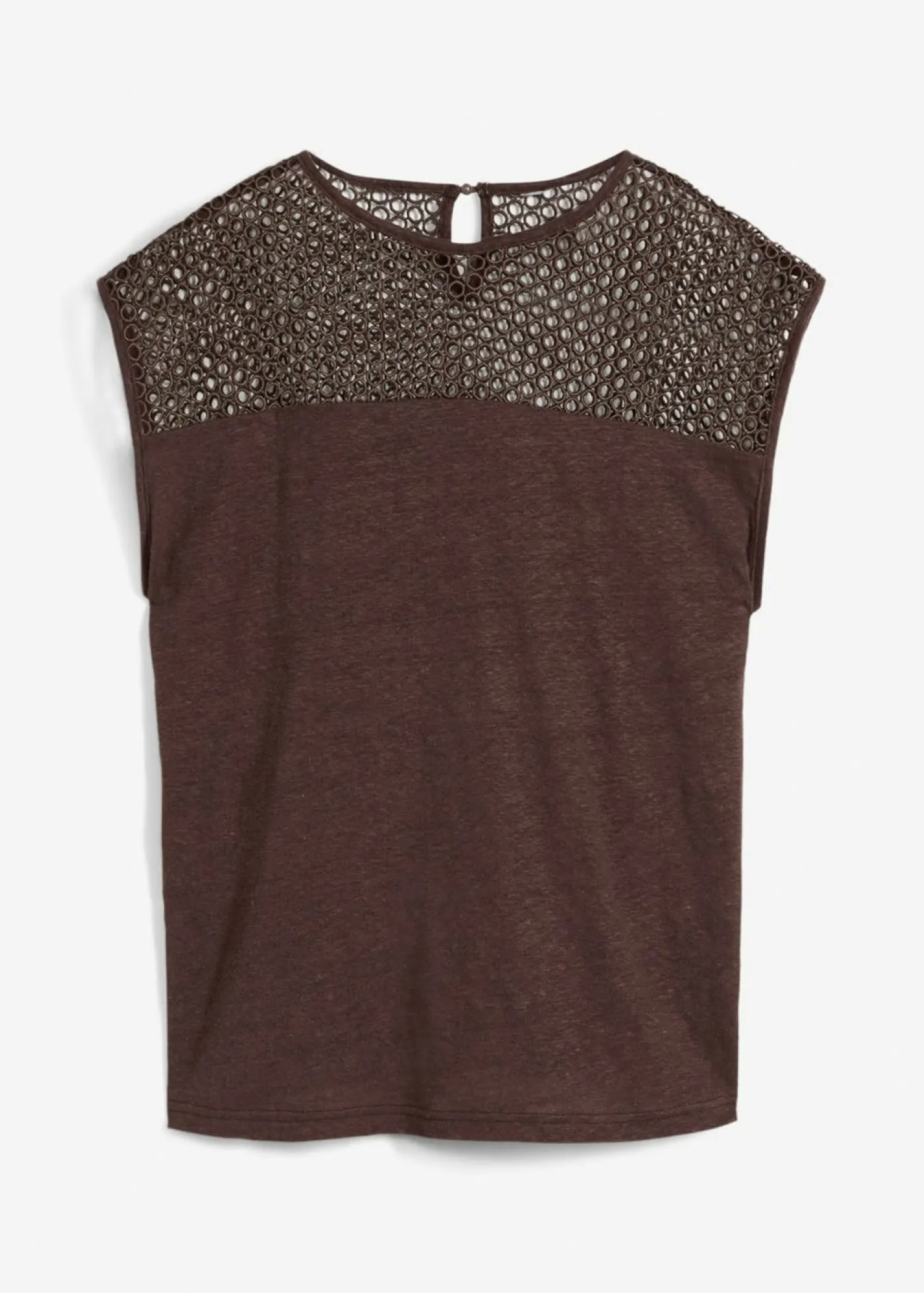 Hot Top de lino puro Mujer Premium|Camisetas