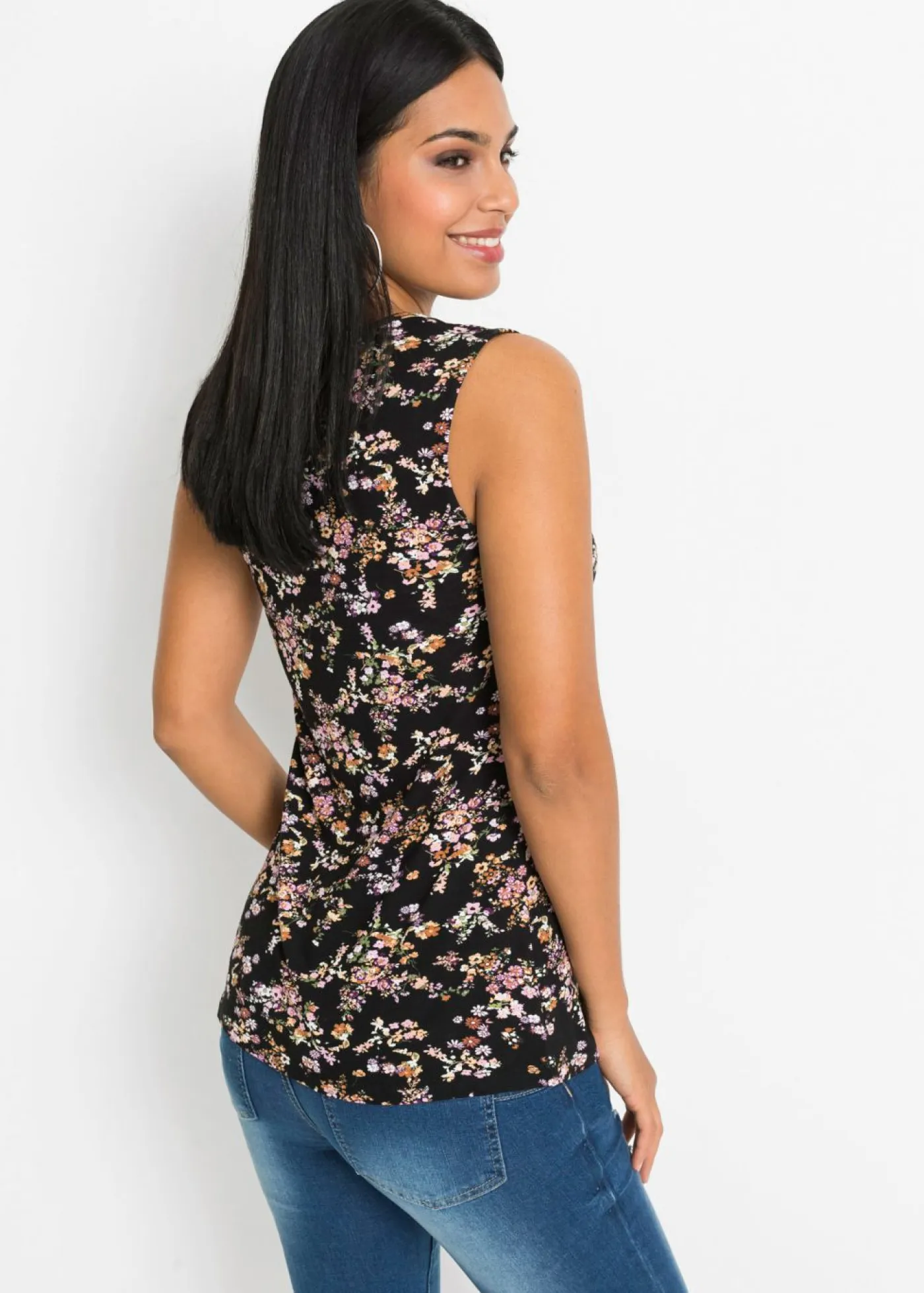 Clearance Top de mezcla de viscosa Mujer Camisetas
