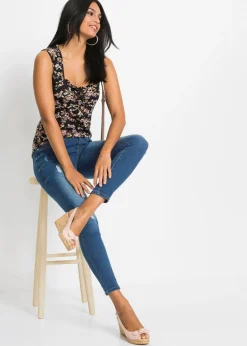 Clearance Top de mezcla de viscosa Mujer Camisetas