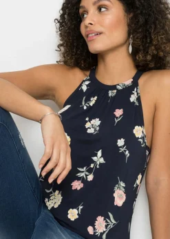 Top de mezcla de viscosa Mujer Camisetas